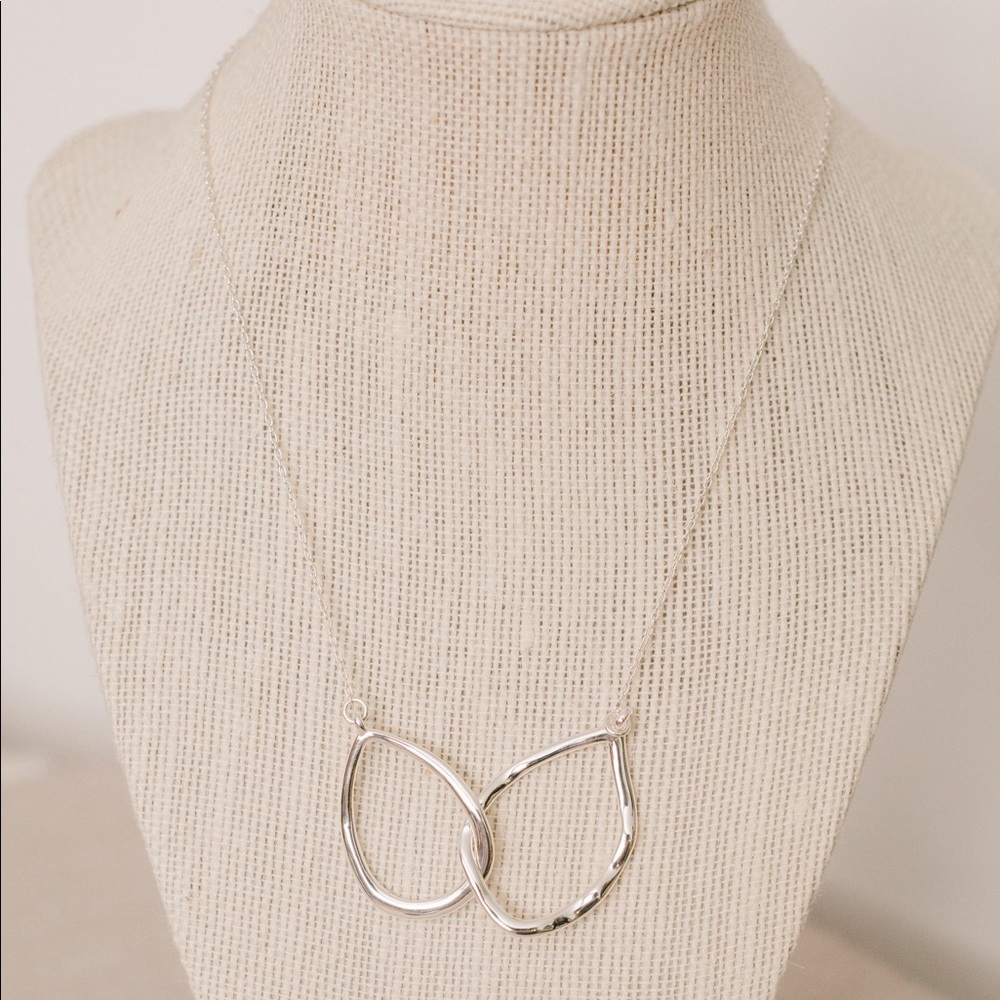 Chloe + Isabel Interlocking Double Teardrop